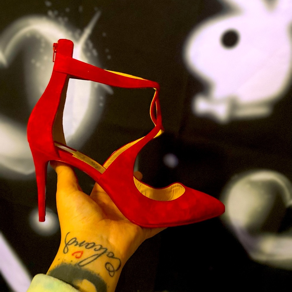 Christian Louboutin shoes red bottoms
